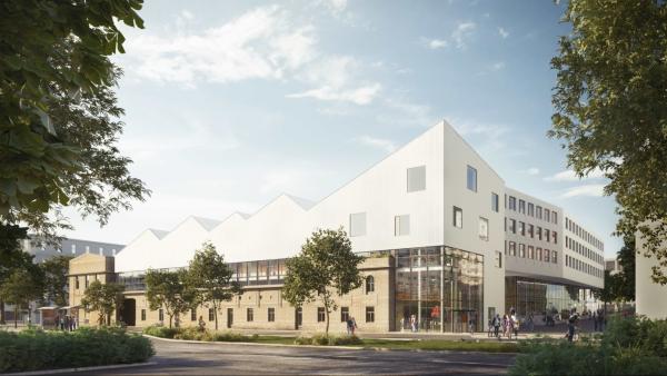 SORAVIA erreicht Dachgleiche bei Grätzlzentrum Fabrik1230 nach nur 15 Monaten Bauzeit