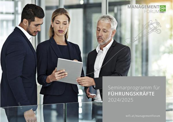 WIFI Management Forum: Neues Seminarprogramm setzt auf Zukunftsthema Künstliche Intelligenz