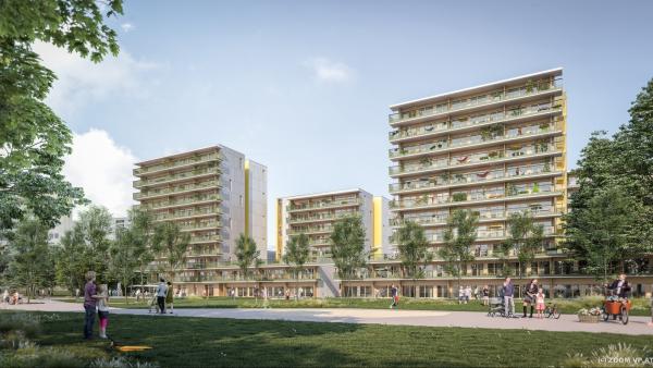  ÖSW feiert Dachgleiche für THE BERRES