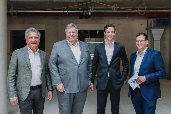 Gleichenfeier vom Central Hub im TwentyOne