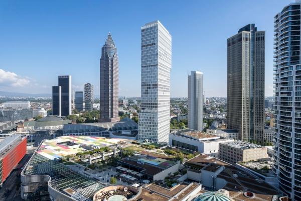  	 CA Immo Bürogebäude ONE als erstes Hochhaus weltweit mit DGNB Diamant ausgezeichnet