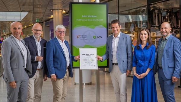 Neues Joint Venture „TWOmorrow Gesundheit GmbH“ betreibt Gesundheitsparks in Shopping-Malls der SES