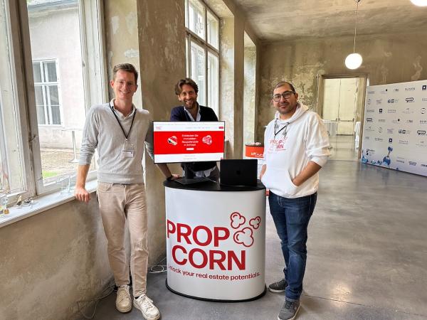 PropTech-Startup Propcorn sichert sich € 600.000 in Pre-Seed-Runde für KI-basierte Immobilienplattform