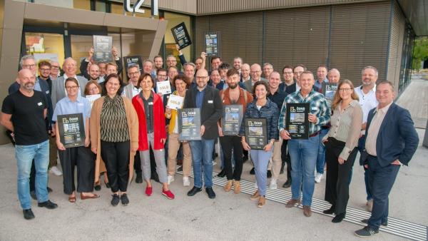 ÖGNB-Auszeichnung: Vorzeigeprojekte für nachhaltiges Bauen in der Seestadt prämiert