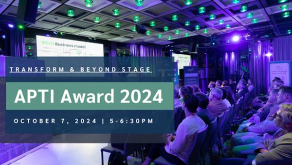 APTI Award 2024: Die Finalisten stehen fest
