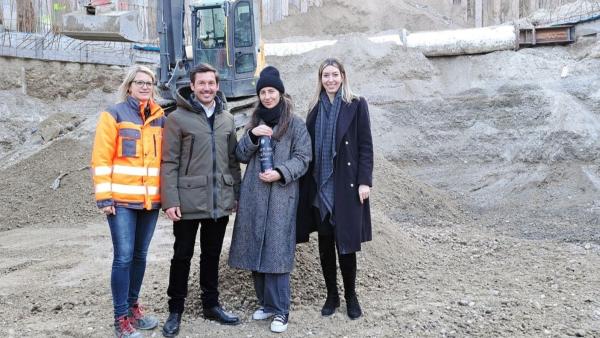Grundsteinlegung markiert wichtigen Meilenstein im Projekt „JOSEPHINE“