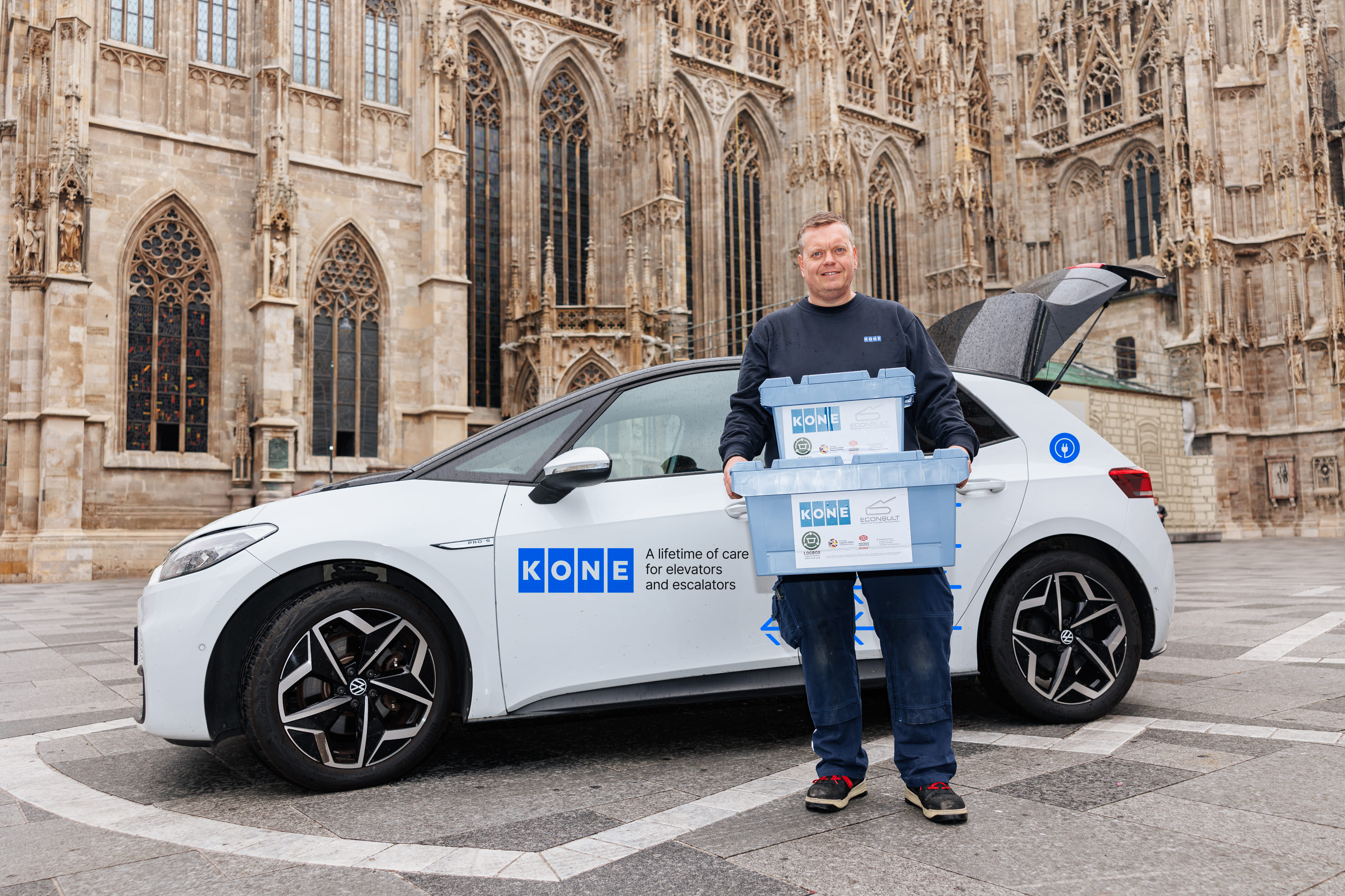 KONE Techniker Markus Zachistal 