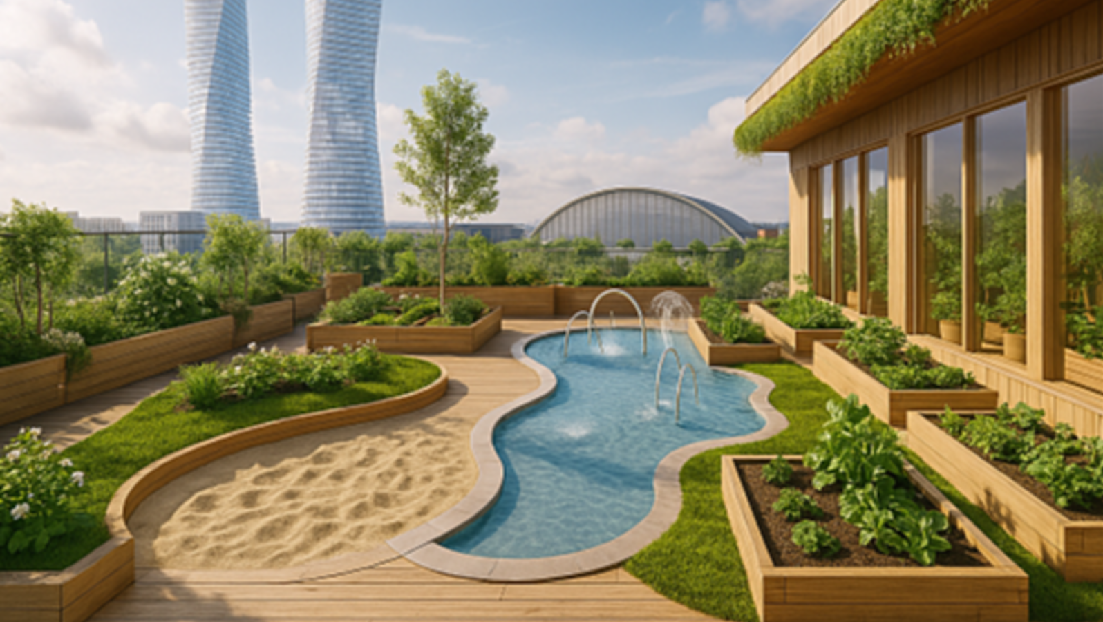 Münchens erste Hochhaus-Kita im Paketpost-Quartier