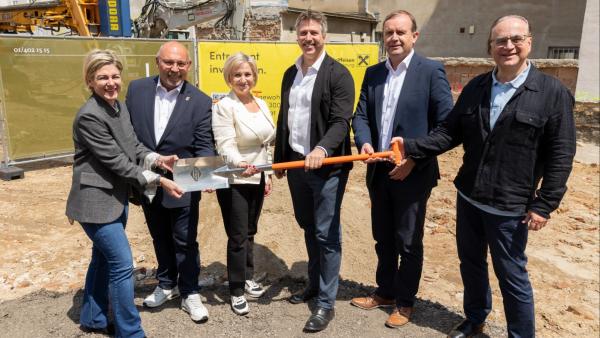 Spatenstich für neues RVW-Wohnprojekt in Wien Hernals
