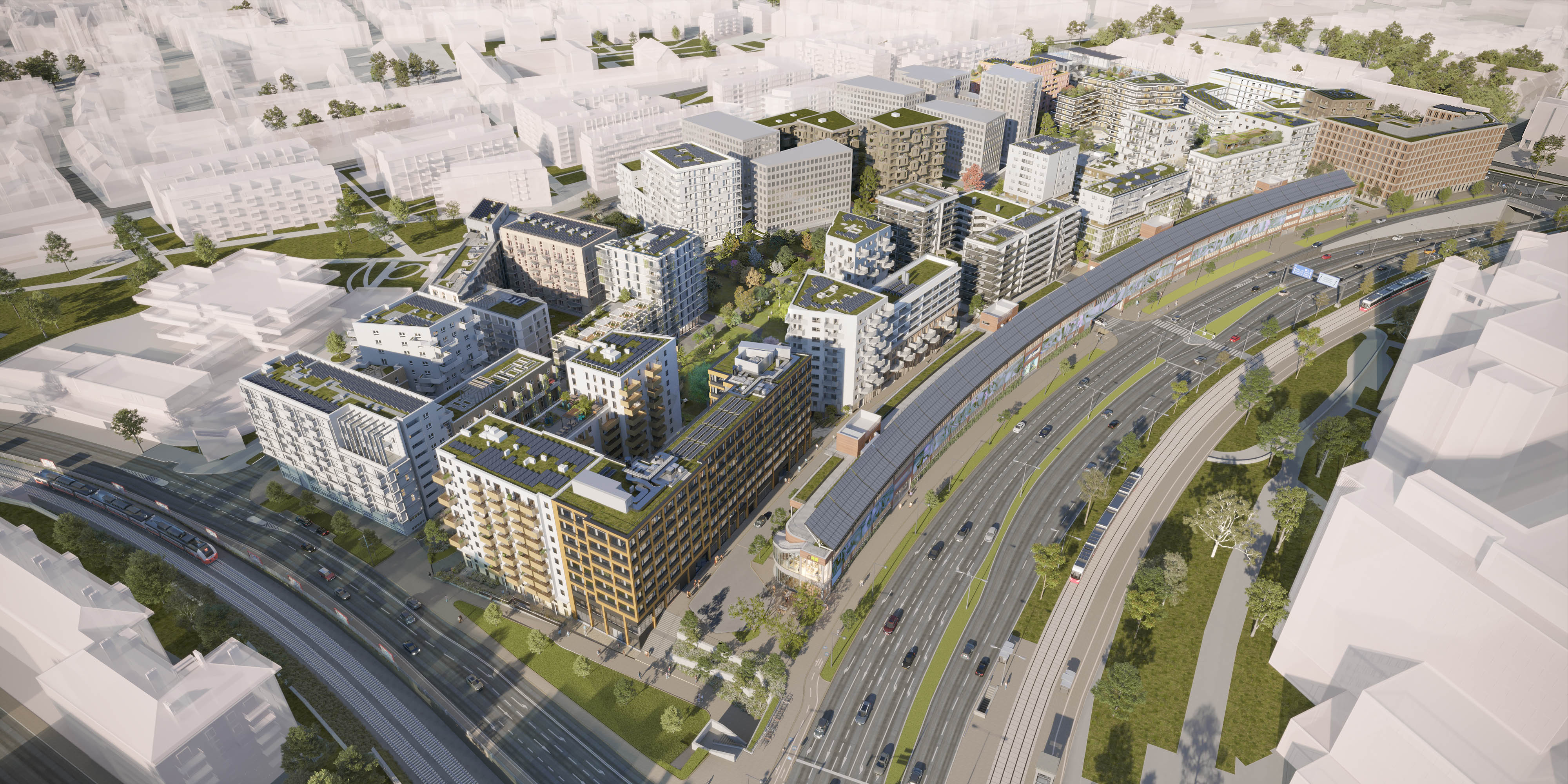 VILLAGE IM DRITTEN: Erste Bewohnerinnen im neuen Stadtquartier