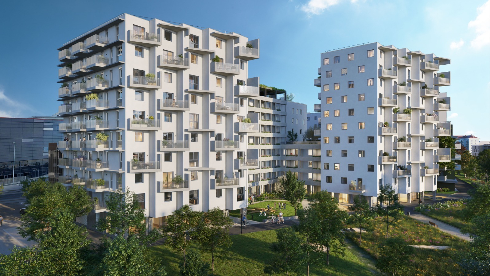 "PARK FLATS" im VILLAGE IM DRITTEN