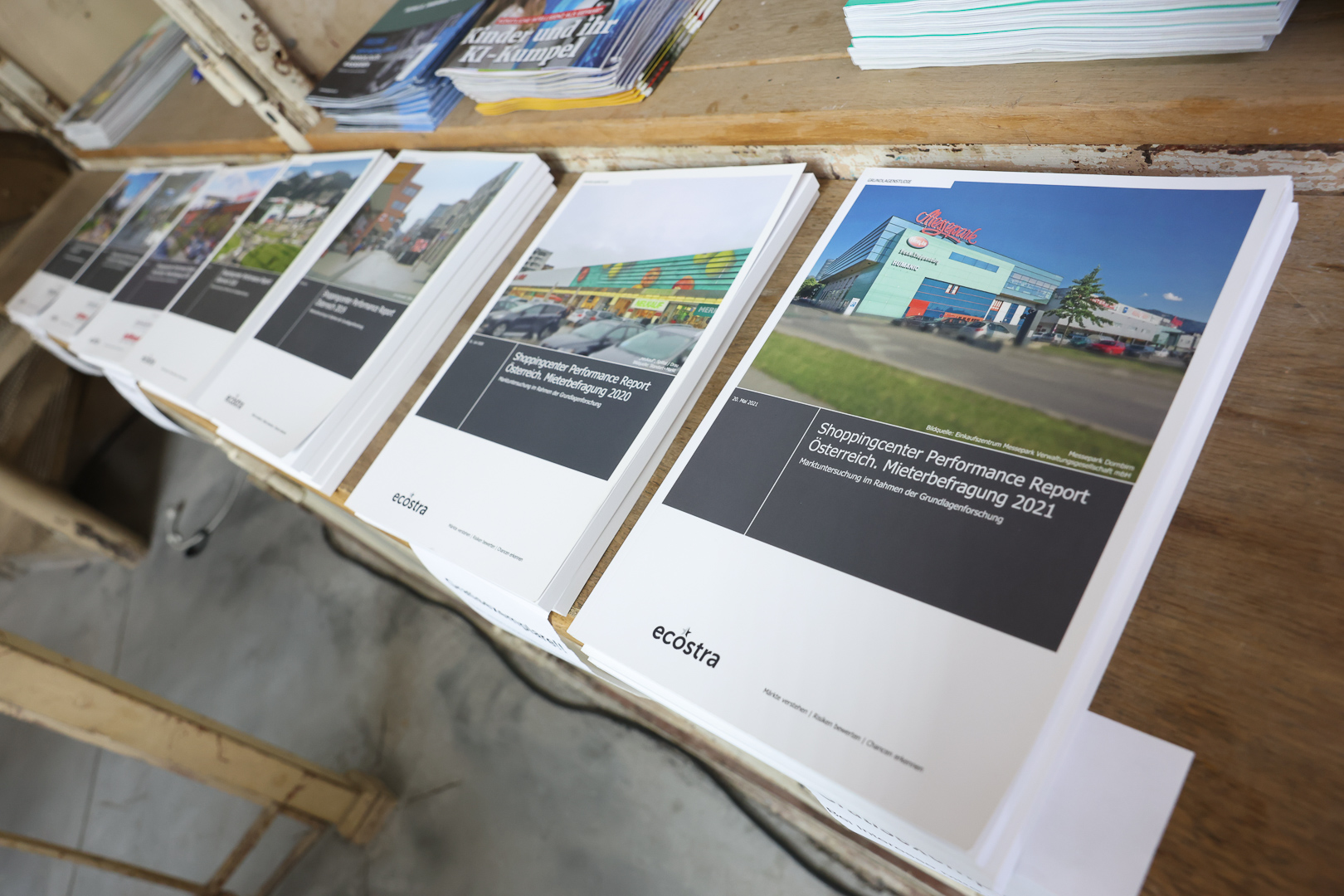 Ältere Berichtsbände des SCPROE