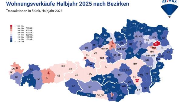 RE/MAX-ImmoSpiegel Eigentumswohnungen 1. Halbjahr 2025