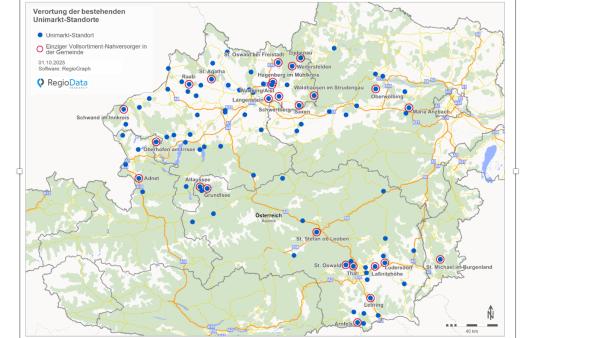 RegioPlan-Analyse: Unimarkt-Schließungen verstärken Strukturwandel 