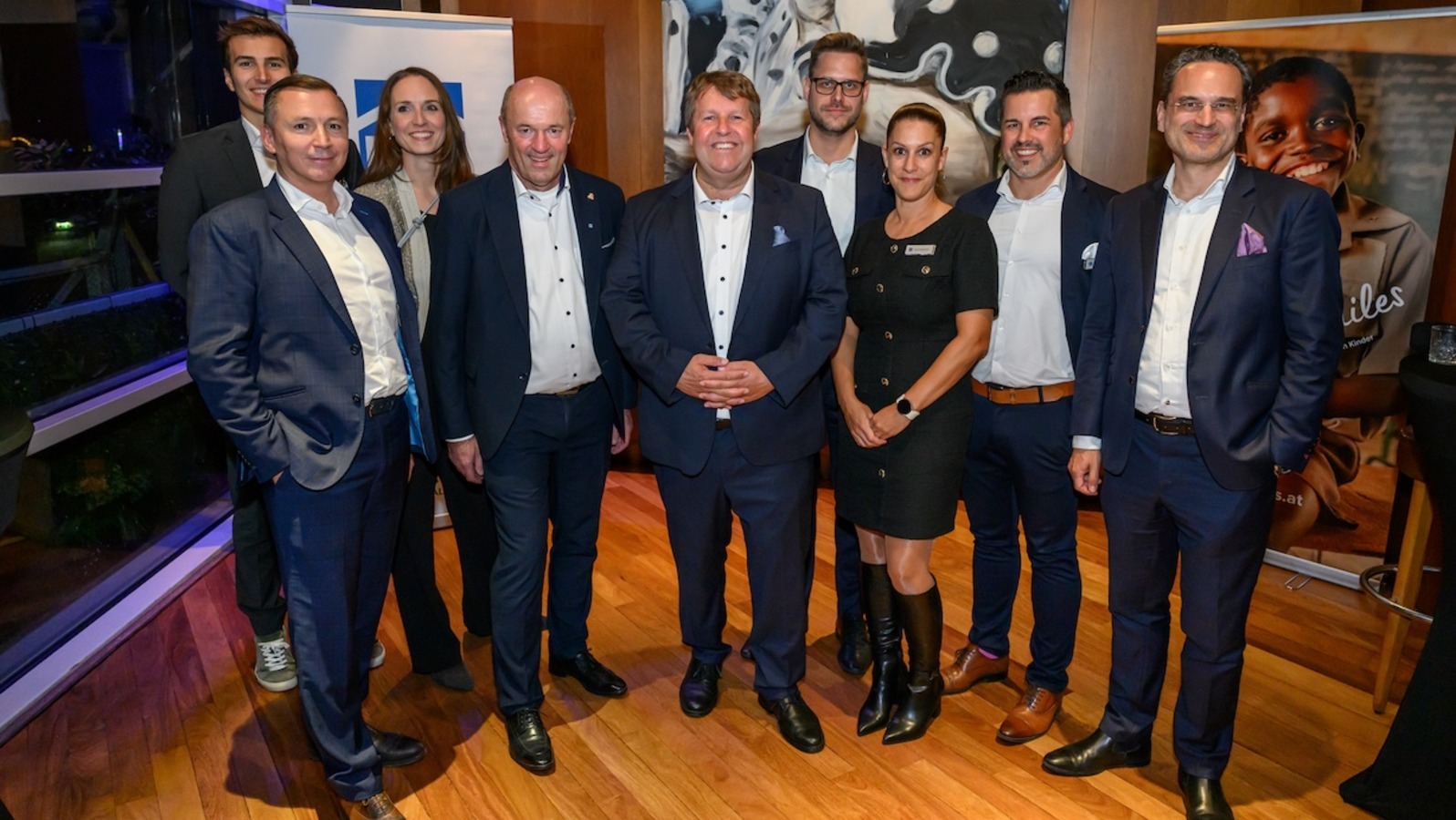 Das EHL-Team bei der Geburtsagsfeier