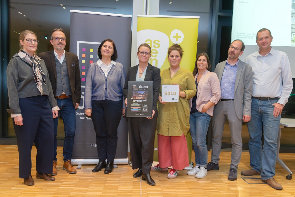 Das tz3 der Wirtschaftsagentur Wien wurde für die Erfüllung der ÖGNB-Qualitätskriterien mit Gold ausgezeichnet.