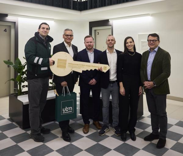 Erste Wohnungen im LeopoldQuartier Living an Eigentümer übergeben