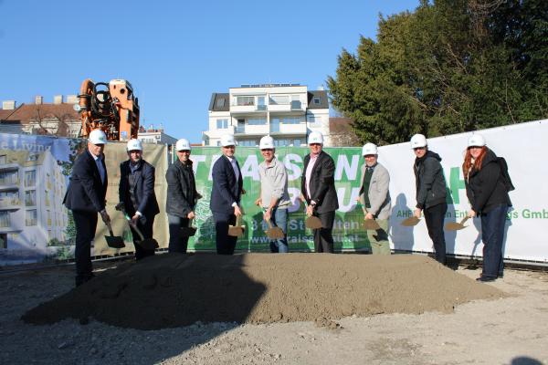 Spatenstich „Parkside Living“ in Wien-Floridsdorf