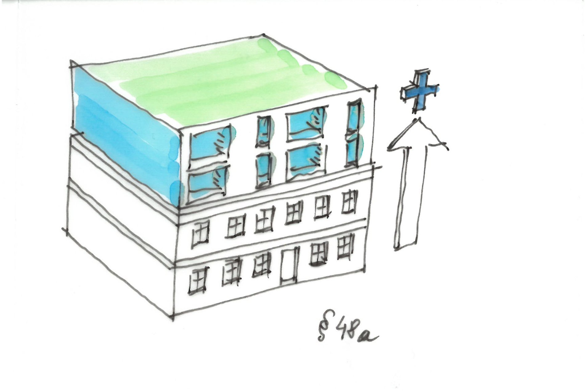 Mann stempelt ein Dokument auf einem Tisch