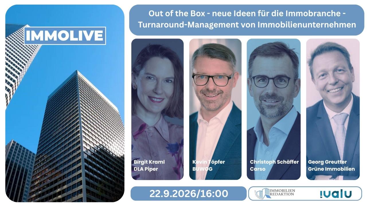 Out of the Box - neue Ideen für die Immobranche -Turnaround-Management von Immobilienunternehmen