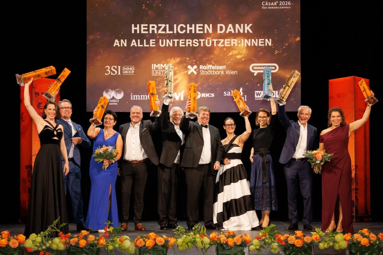 Der Immobilienpreis Cäsar® 2026 wurde vergeben
