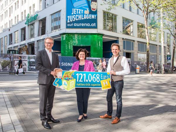 Benefizauktion Leiner-Geländer: Über 100.000 Euro zugunsten des Wiener Hilfswerks