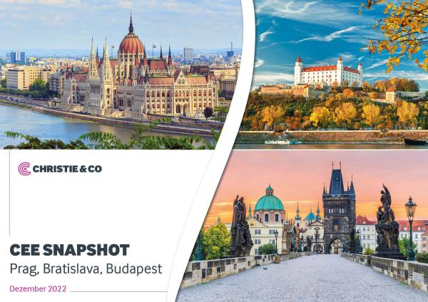 PRAG, BRATISLAVA, BUDAPEST: CHRISTIE & CO ZEIGT, WIE DIE CEE-HAUPTSTÄDTE DURCH DIE KRISE KAMEN