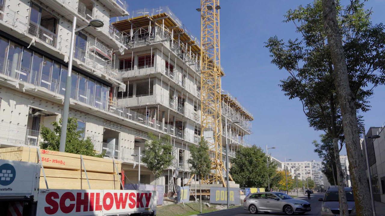 Zentralberufsschule Aspern: Weniger Klinker, aber nicht gratis