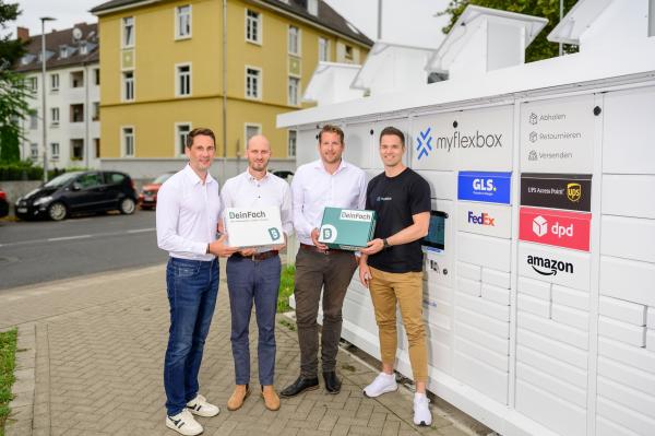 DeinFach und myflexbox schließen sich zusammen: Anbieteroffenes Netz von Paketautomaten wächst deutlich