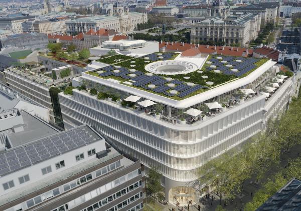 Meilenstein erreicht: Leuchtturmprojekt LAMARR in Wien kurz vor Dachgleiche