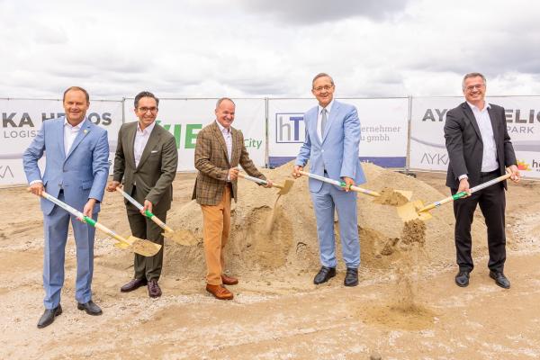 Spatenstich für neues Logistikzentrum mit einer Nutzfläche von über 80.000 m² - INTERSPAR und Hervis stehen als erste Mieter fest