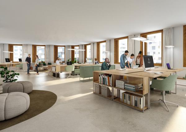 SORAVIA feiert Dachgleiche bei Wiens nachhaltigstem Bürogebäudeensemble ROBIN Seestadt