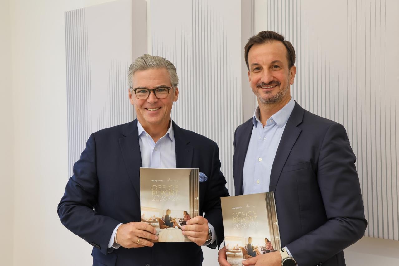 Office Report 2026/27: Jeder dritte Schreibtisch bleibt leer