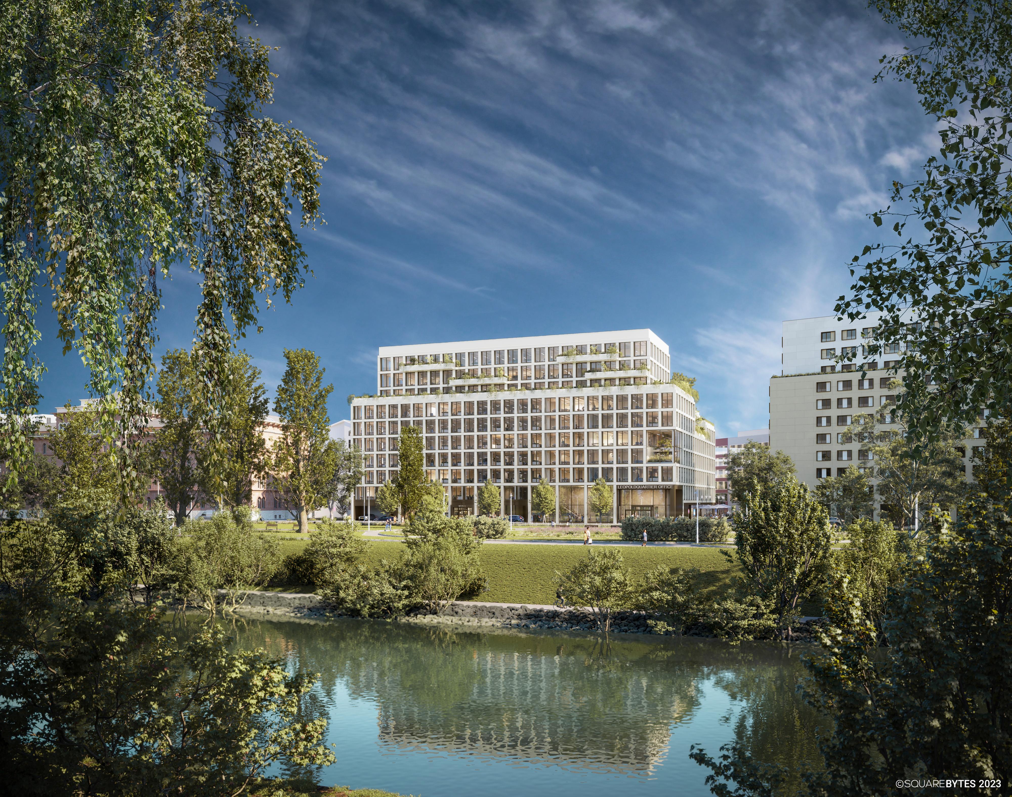 Baubewilligung für LeopoldQuartier Office