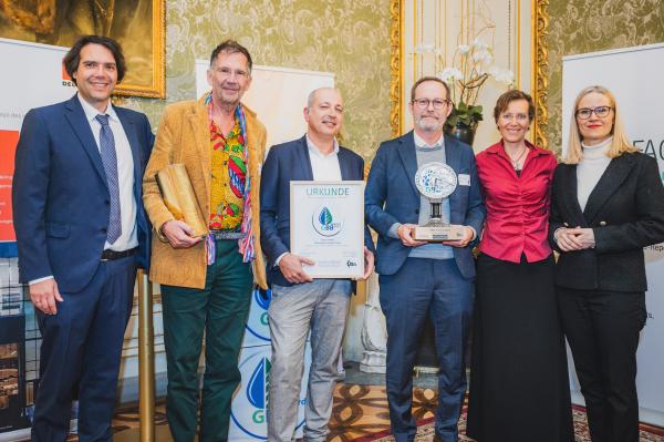 Die zwölften GBB Awards: Das Graumann Viertel in Traun und Georg Fischer Rohrleitungssysteme ausgezeichnet