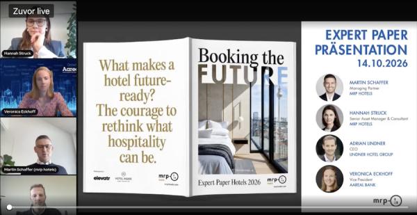 „Booking the Future“: Orientierung für den Hotelimmobilienmarkt von morgen